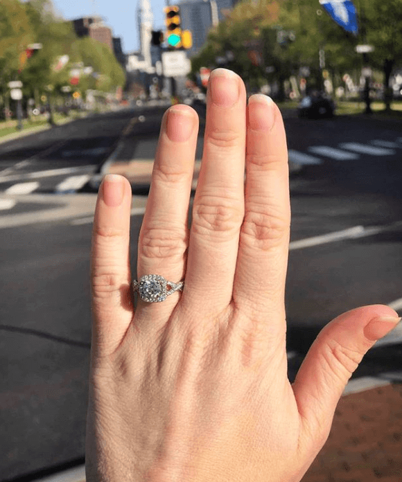 Krystal Klei Wedding Ring